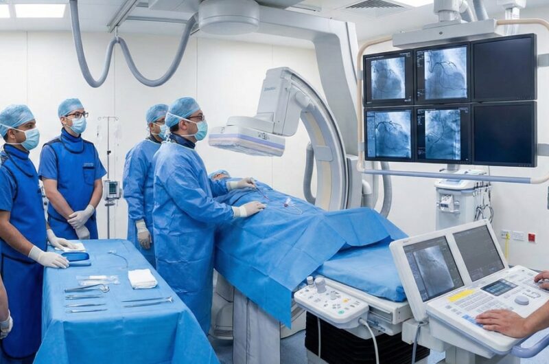 Cateterismo Cardiáco, Tratamiento y Prevención de Infarto